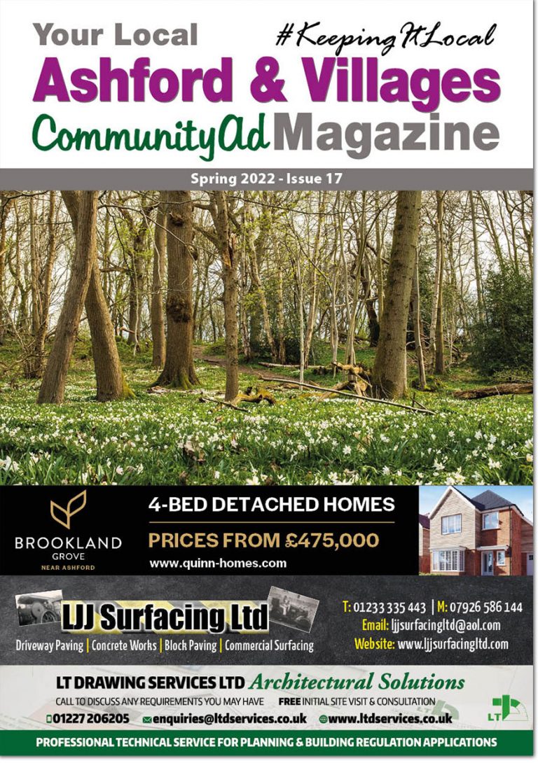 Ashford & Villages CommunityAd Magazine Issue 17 Front Cover