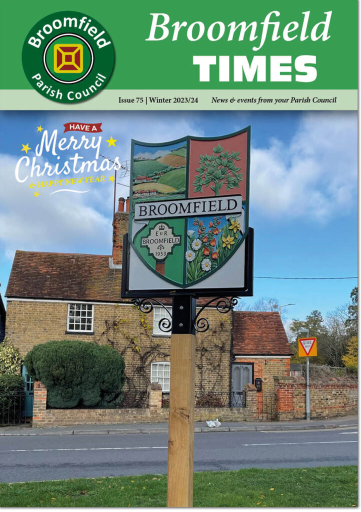 Broomfield Times Parish Council Magazine issue 35 front cover