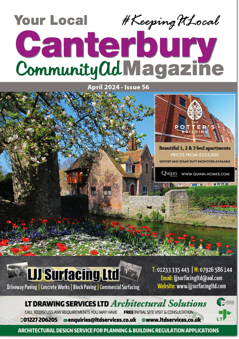 Canterbury CommunityAd Magazine issue 56 front cover