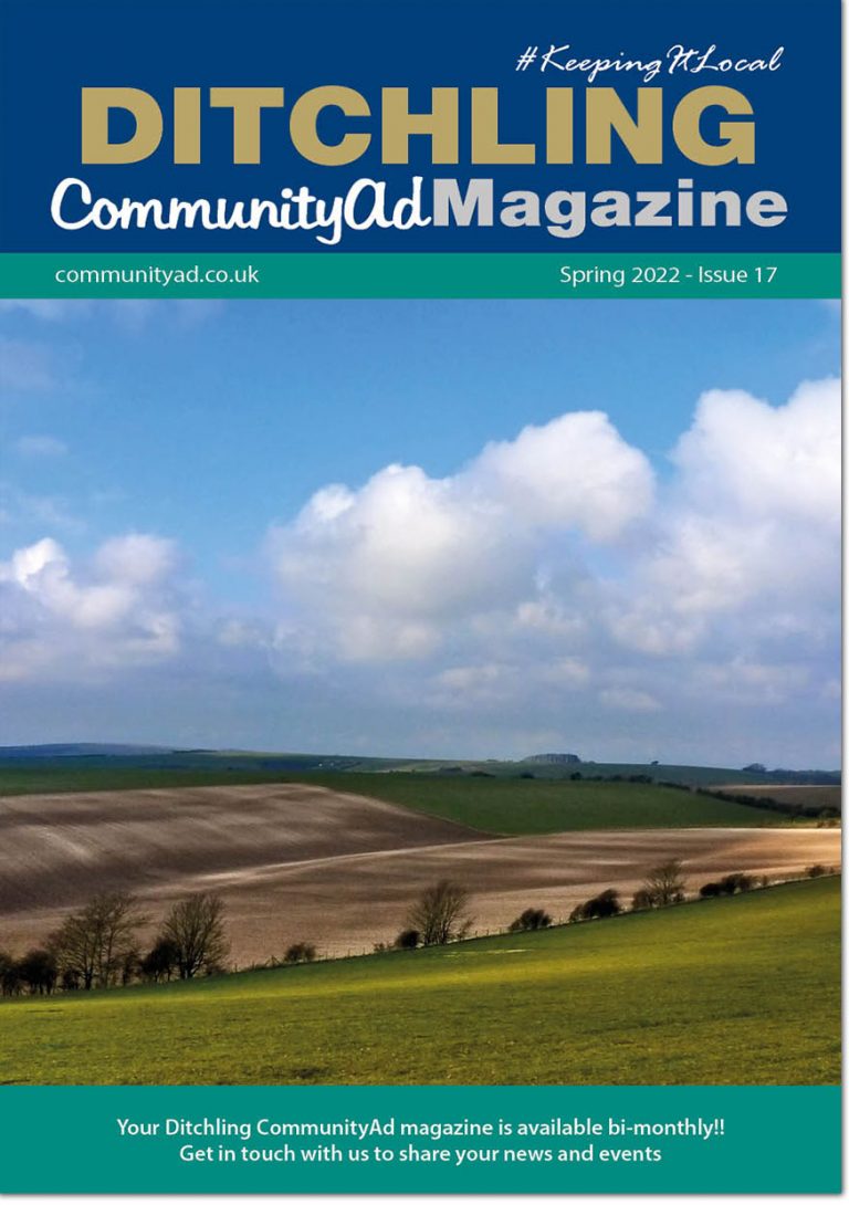 Ditchling CommunityAd Magazine Issue 17 Front Cover