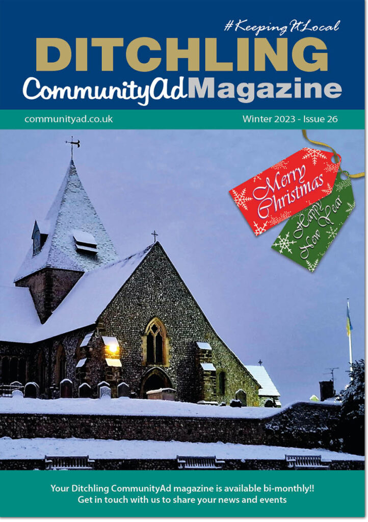 Ditchling CommunityAd Magazine issue 26 front cover