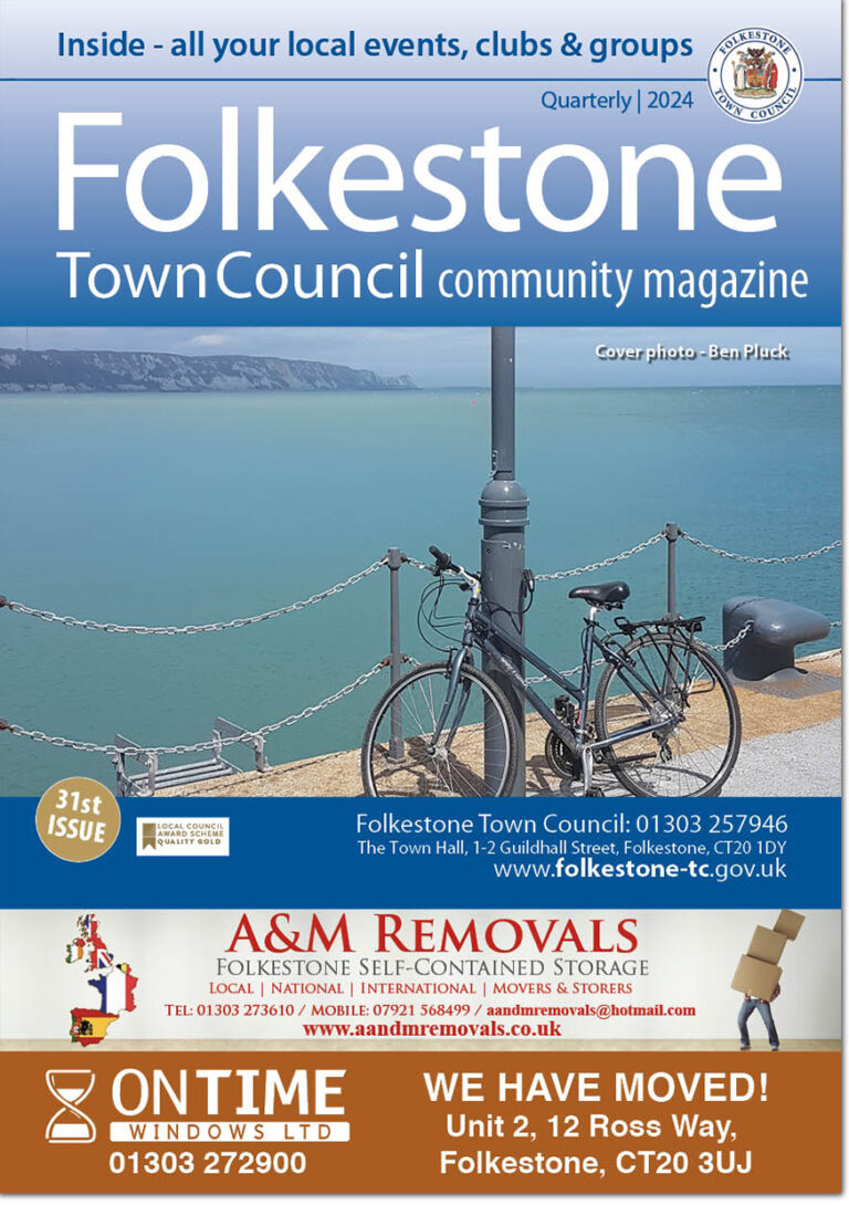 Folkestone Town Council Community Magazine issue 31 front cover