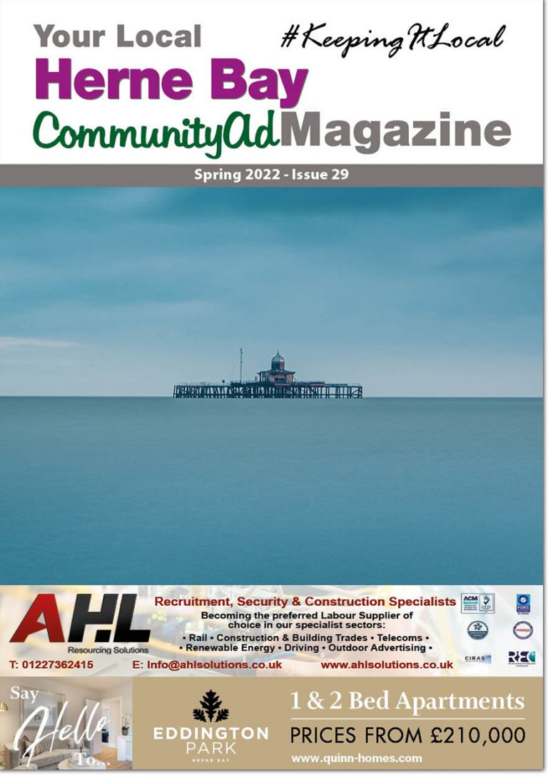 Herne Bay CommunityAd Magazine Issue 29 front cover
