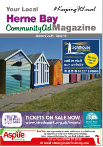 Herne Bay CommunityAd Magazine issue 40 front cover