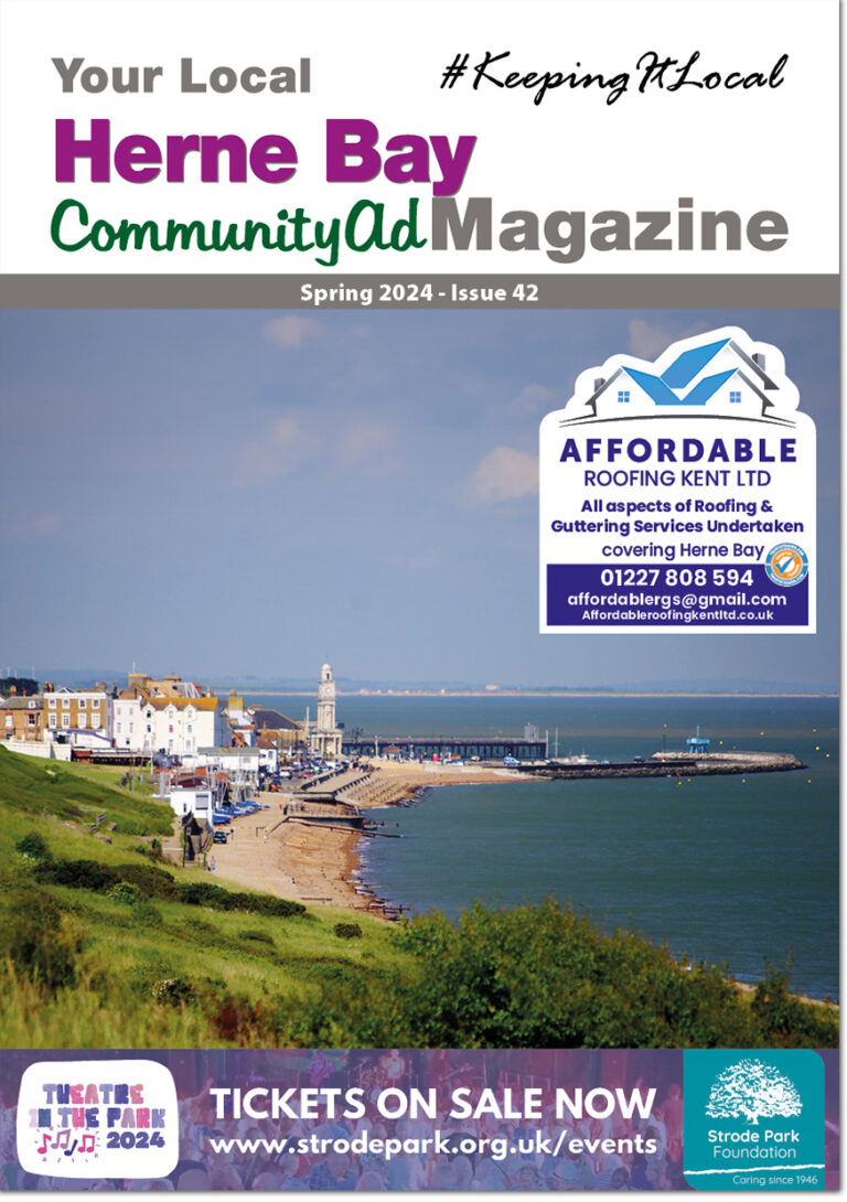 Herne Bay CommunityAd Magazine issue 42 front cover