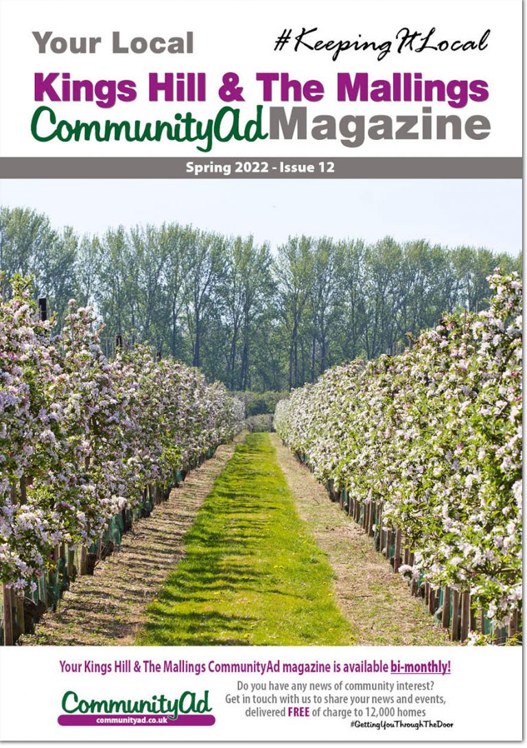 Kings Hill & The Mallings CommunityAd Magazine Issue 12 front cover