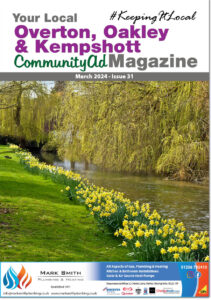 Overton, Oakley & aKempshott CommunityAd Magazine issue 31 front cover