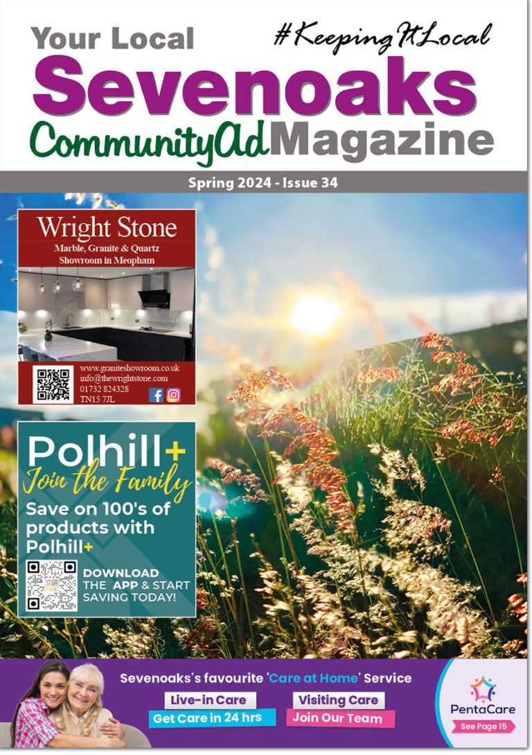 Sevenoaks CommunityAd Magazine issue 34 front cover