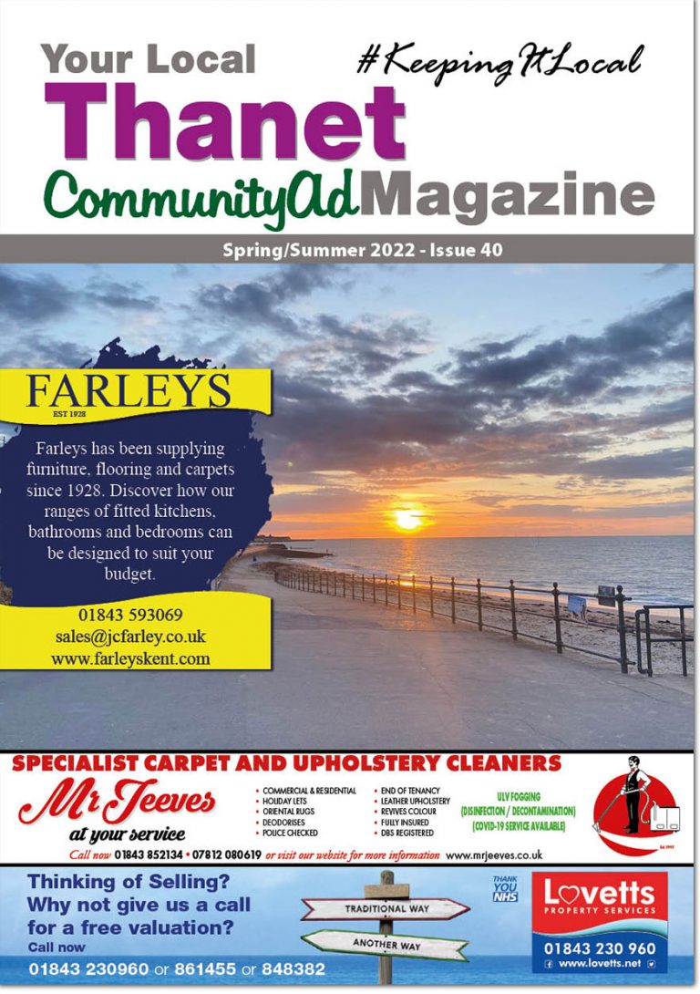 Thanet CommunityAd Magazine Issue 40 front cover