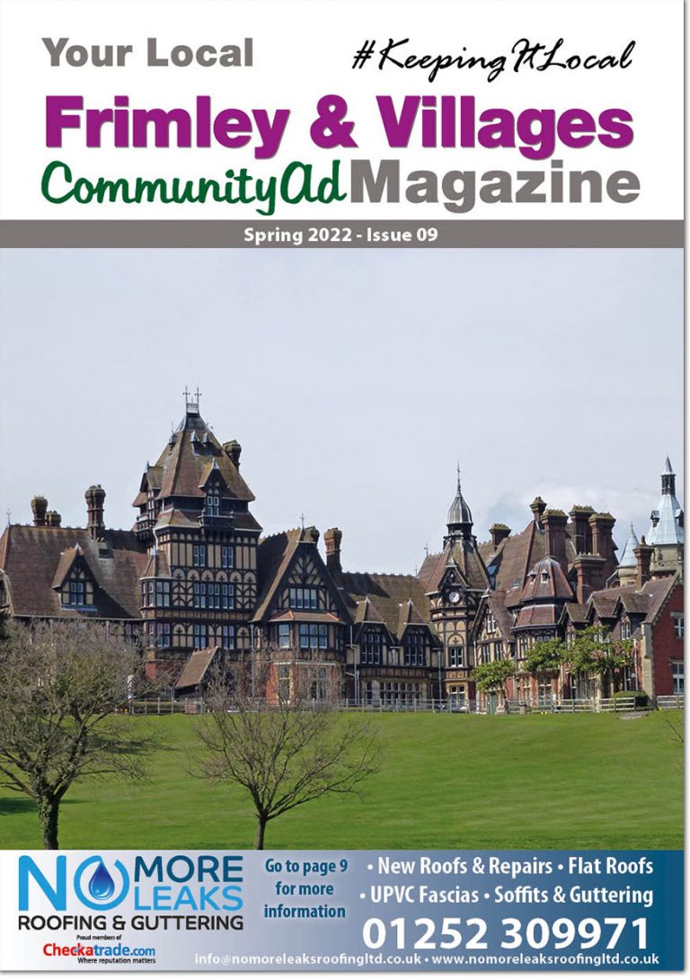 Frimley & Villages CommunityAd Magazine Issue 09 Front Cover