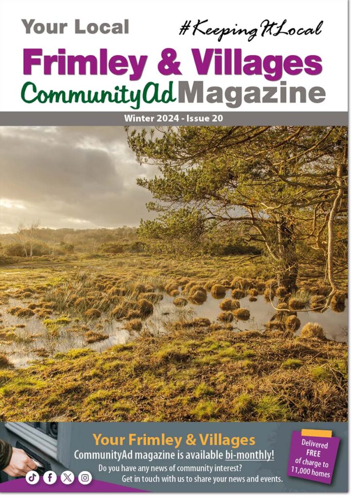Frimley & Villages CommunityAd Magazine Issue 20 front cover