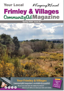 Frimley & Villages CommunityAd Magazine Issue 21 front cover