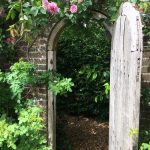 Fletching Garden Trail floral doorway