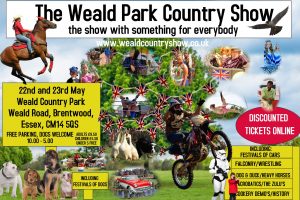 The Weald Park Country Show poster