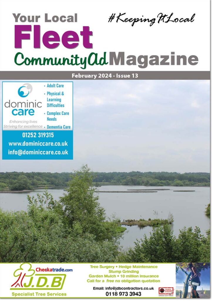 Fleet CommunityAd Magazine issue 13 front cover