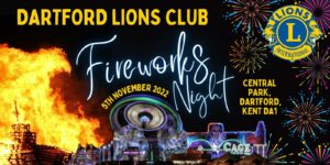 Dartford Lions Fireworks 2022
