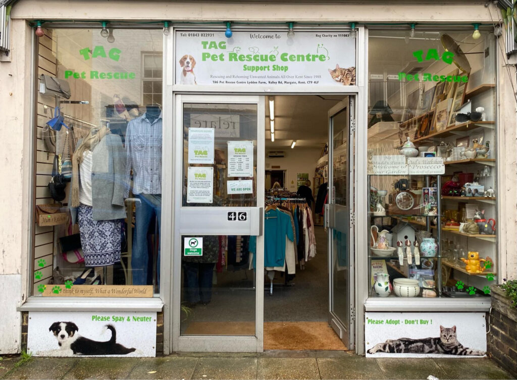 CommunityAd Exclusive - New Charity Shop for TAG Pet Rescue Hythe