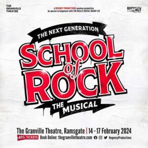 School of Rock musical at Granville Theatre